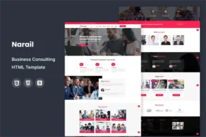 Mua Narail - Business Consulting HTML Template giá rẻ