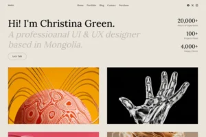 Mua Naru - Personal Portfolio Template giá rẻ
