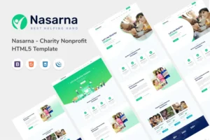 Mua Nasarna - Charity Nonprofit HTML5 Template giá rẻ