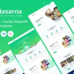 Nasarna – Charity Nonprofit Next Js Template