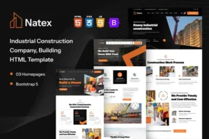Mua Natex - Construction and Building HTML Template giá rẻ