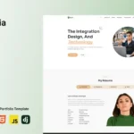 Natia – Django 5 Personal Portfolio Template