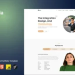 Natia – Personal Portfolio Symfony Template