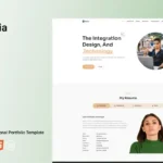Natia – Personal Resume and Portfolio Template