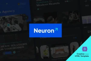 Mua Neuron - Creative Digital Agency HTML Bootstrap 5 giá rẻ