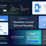 NewsVibe – Laravel Newsletter TailwindCSS Template