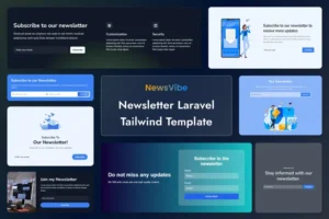 Mua NewsVibe - Laravel Newsletter TailwindCSS Template giá rẻ