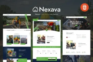Mua Nexava - Roofing Services HTML Template giá rẻ