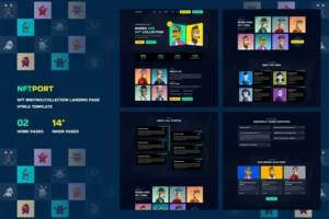 Mua NFT Minting/Collection Landing Page HTML5 Template giá rẻ