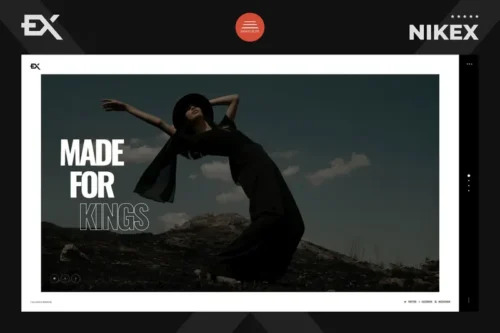 Mua Nikex - One Page Portfolio Template giá rẻ