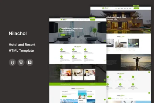 Mua Nilachol | Hotel and Resort HTML5 Template giá rẻ