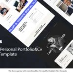 Nilos – Personal Portfolio/CV HTML Template