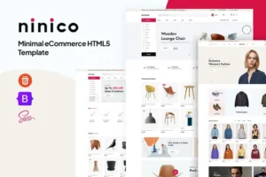 Mua Ninico - Minimal eCommerce HTML5 Template giá rẻ