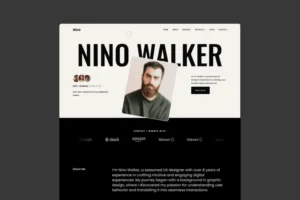 Mua Nino - Modern Portfolio Template giá rẻ