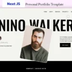 Nino – Next JS Personal Portfolio Template