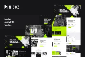 Mua Nisoz - Creative Agency HTML Template giá rẻ