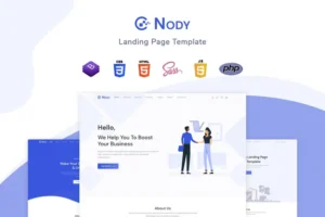 Mua Nody - Bootstrap 5 Landing Page Template giá rẻ