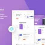 Nonid – React Next SEO & Software Landing Page