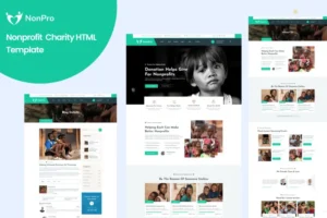 Mua Nonpro-Nonprofit Charity HTML5 Template giá rẻ