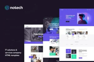 Mua Notech - IT Solutions & Services HTML Template giá rẻ