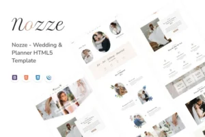 Mua Nozze - Wedding & Planner HTML5 Template giá rẻ