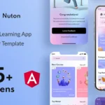 Nuton – Online Learning Platform Angular App