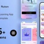 Nuton – Online Learning React App | PWA
