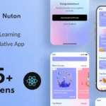 Nuton – Online Learning React Native App