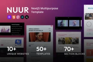 Mua Nuur - NextJS Multipurpose Template giá rẻ