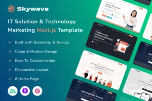 Mua Nuxt.js IT Solution Technology Marketing - Skywave giá rẻ