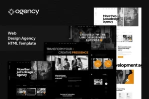 Mua Ogency - Web Design Agency HTML Template giá rẻ