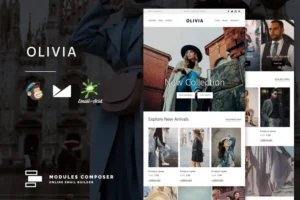 Mua Olivia - E-commerce Responsive Email Template giá rẻ