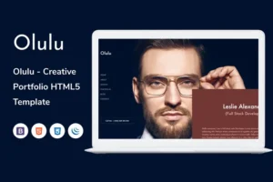 Mua Olulu - Creative Portfolio HTML5 Template giá rẻ