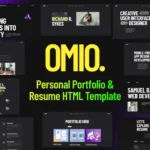 Omio – Modern Personal Portfolio HTML Template