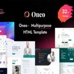 Oneo – One Page & Multipurpose Template