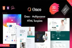 Mua Oneo - One Page & Multipurpose Template giá rẻ