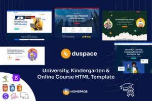 Mua Online Course, Education & University HTML Site giá rẻ