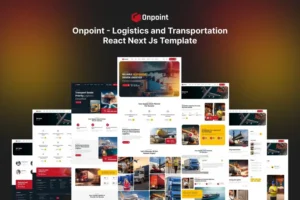 Mua Onpoint - Logistics React Next Js Template giá rẻ