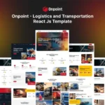Onpoint – Transportation React Js Template
