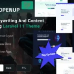 Openup – AI Application Laravel 11 Template