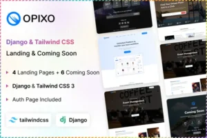 Mua Opixo - Django Landing & Coming Soon Template giá rẻ