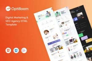 Mua OptiBoom - Digital Marketing & SEO Agency HTML5 giá rẻ
