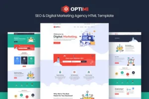 Mua Optimi - SEO & Digital Marketing Agency Template giá rẻ
