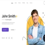 Orido – Tailwind CSS Personal Portfolio Template