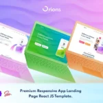 Orions – App Landing Page React JS Template