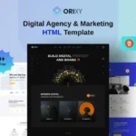 Orixy – Creative Digital Agency HTML Template