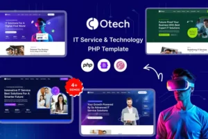 Mua oTech - PHP IT Solutions Startup Agency Template giá rẻ