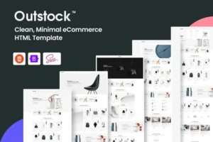 Mua Outstock - Clean Minimal eCommerce HTML Template giá rẻ