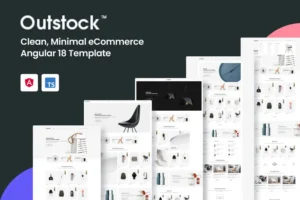 Mua Outstock - Minimal eCommerce Angular 18 Template giá rẻ