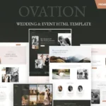 Ovation-Wedding & Event Photography HTML Template